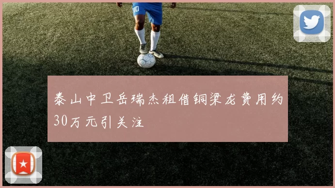 泰山中卫岳瑞杰租借铜梁龙费用约30万元引关注